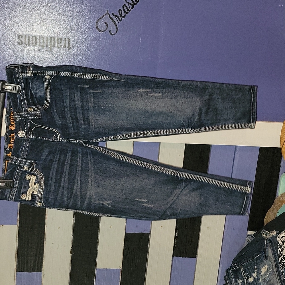 Rock Revival Lindsie Capris